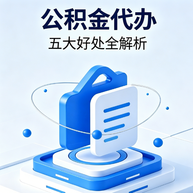 渝北公积金代办到底值不值？这5大好处让你少走弯路